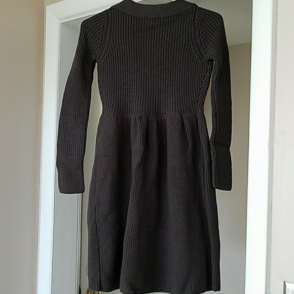 Designer Merino wool sweater dress - Picture 3 of 3